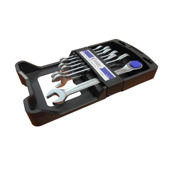 CONDOR klíče očkoploché ráčnové 8-19mm, 7-dílná sada 4157, 100-00590