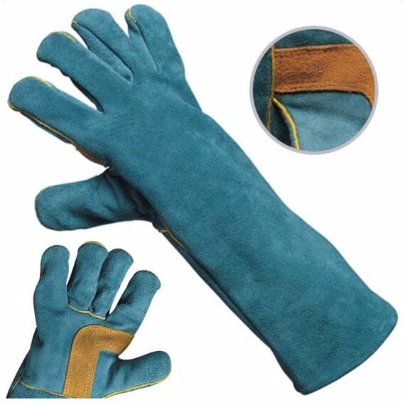 ČERVA rukavice HARPY celokožené, 35cm, kryté švy, bavl.podšívka 0102001999110