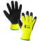CXS rukavice pracovní ROXY WINTER, zimní máčené v latexu, černo-žluté, vel.11