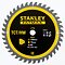 STANLEY STA13365 pilový kotouč 190*16mm, 40z, TCT/HM pro příčné řezy