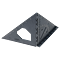 WOLFCRAFT úhelník 3D VARIO PRO, stavitelný pro tesaře a truhláře, 5219000