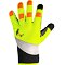 CXS rukavice pracovní BENSON, kombinované, dlaň mikrovlákno a nylon s PU, reflexní, vel. 10