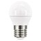 EMOS LED žárovka Classic Mini Globe 5W E27 teplá bílá, 470lm, nahrazuje 40W žárovku ZQ1120