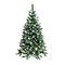 stromek vánoční ASPEN 220cm, zasněžené konce, stojánek