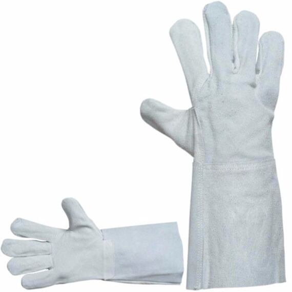 ČERVA rukavice MERLIN celokožené 15cm tuhá manžeta, certifikát pro svařování 0102001199110
