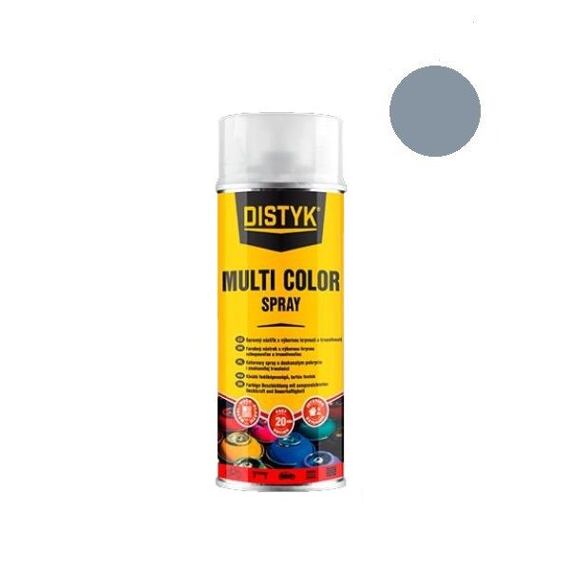 DISTYK Multi color spray 400ml RAL7001 stříbrošedá TP07001D