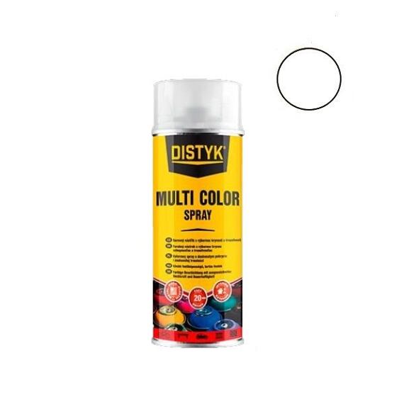 DISTYK Multi color spray 400ml RAL9010 bílá TP09010D