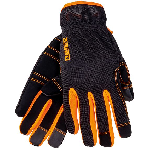 NAREX pracovní rukavice WG-XL, pružný materiál PU/NUBUCK