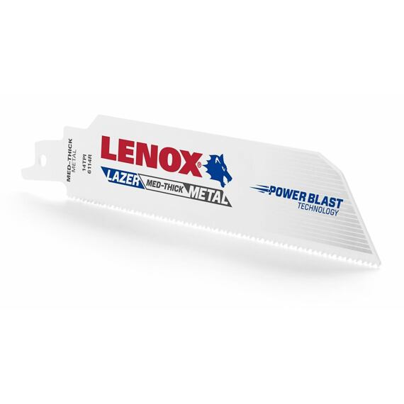LENOX 201726114R pilky do ocasky BIM Lazer metal 152x25x0,9mm 14 TPI, střední a silné kovy, 5 kusů