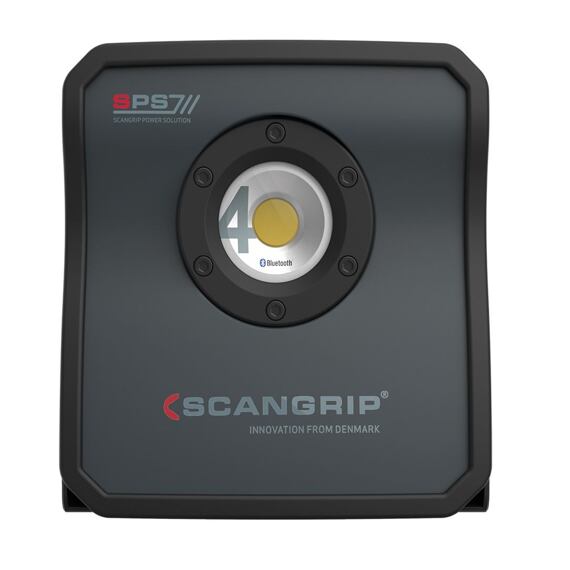 SCANGRIP NOVA 4 SPS  LED COB reflektor s funkcí SPS, Bluetooth, 400-4000lm, 11,1V/4Ah, 03.6000