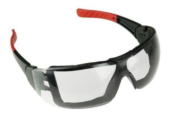 DEDRA brýle ochranné čiré, proti zamlžení, odnímatelné těsnění pěna EVA, guma, EN166, EN170, EN172