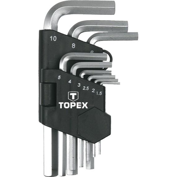 TOPEX imbus sada 1,5-10mm 9ks 35D955