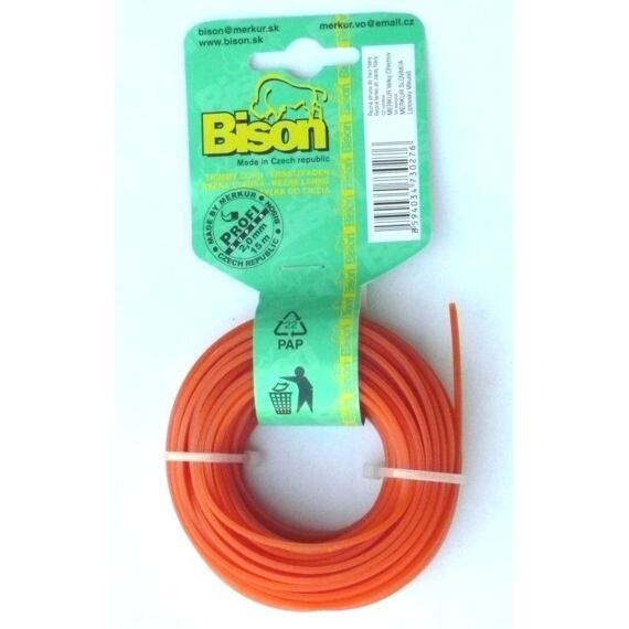 struna BISON oranžová 3,0mm/15m