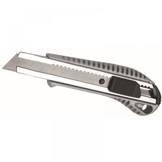 DEDRA nůž ulamovací 18mm, kovový + guma, M9017