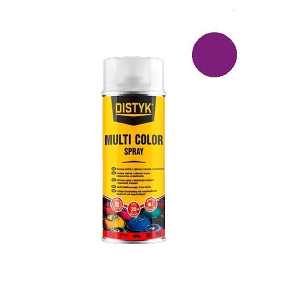 DISTYK Multi color spray 400ml RAL4008 fialové signální TP04008D