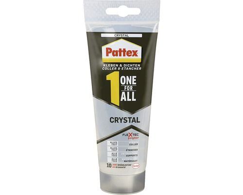 PATTEX One for All Crystal 80ml, 90g tuba lepidlo/tmel 356