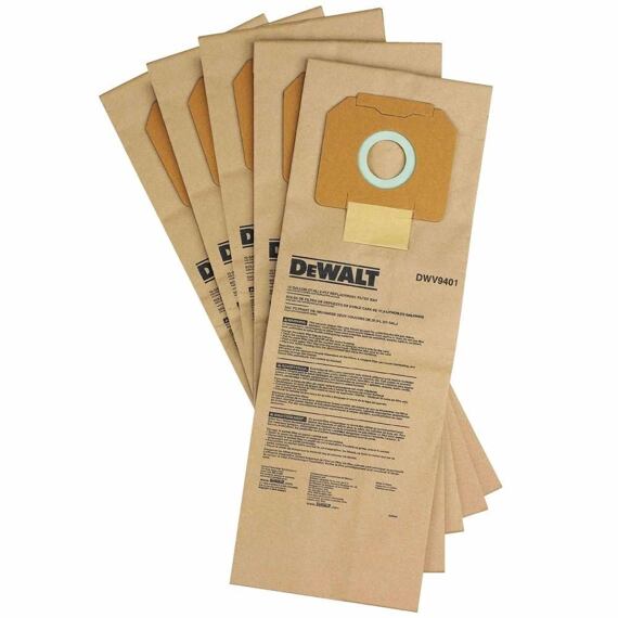 DeWalt DWV9401-XJ sáček filtrační papírový 5ks