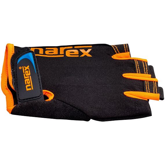 NAREX rukavice pracovní FG-L, bezprsté, odolná dlaň