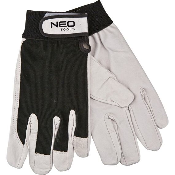 NEO TOOLS rukavice pracovní 10" jemná kůže 97-603