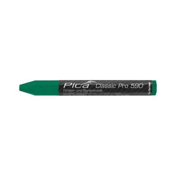 PICA Classic Pro křídový značkovač, 120*12mm, univerzální, zelený 590/36