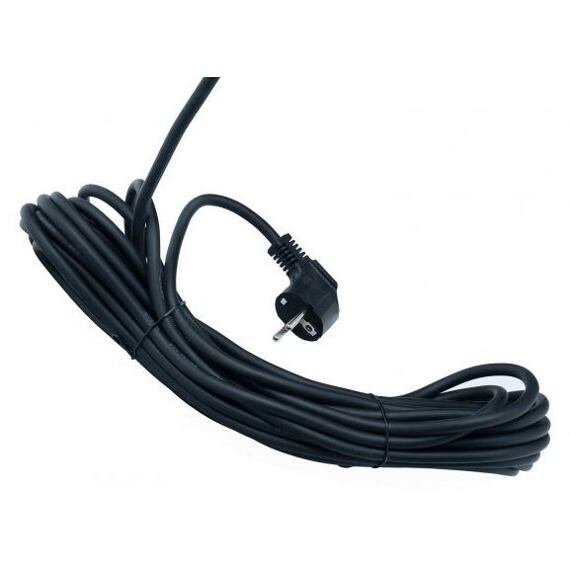 Dlouhý přívodní kabel s vidlicí. Dlouhý přívodní kabel s vidlicí.
