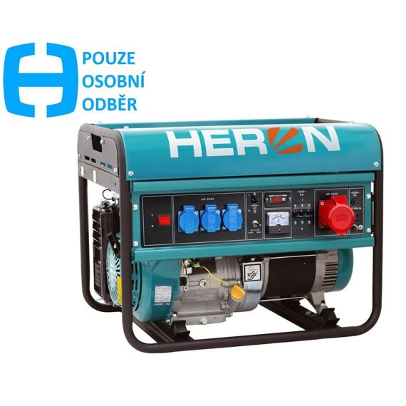 HERON elektrocentrála 6800W/6300W(400V), 5500W/5000W(230V) 8896118