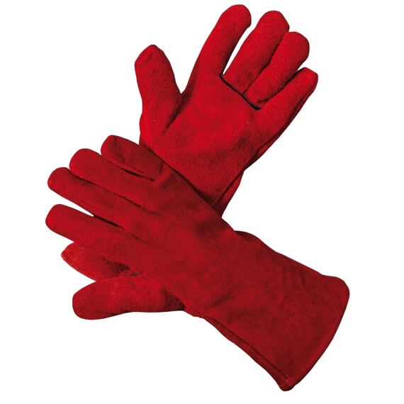 ČERVA rukavice SANDPIPER RED celokožené délka 35cm, vel.11 0102001599110