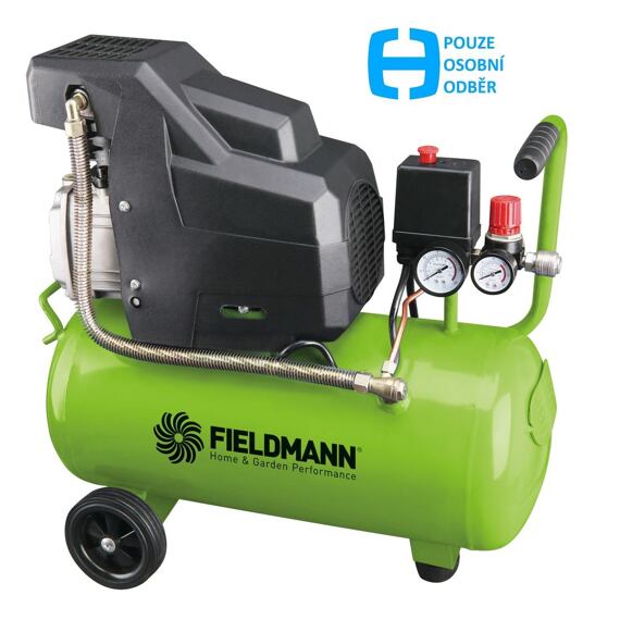 FIELDMANN FDAK 201550-E kompresor olejový 50l, 8bar, 1500W, 184l/min