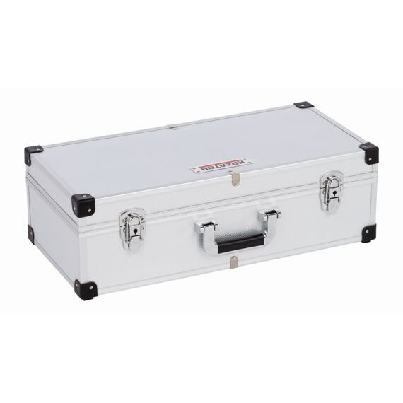 KREATOR kufr hliníkový 560*265*173cm stříbrný KRT640280S
