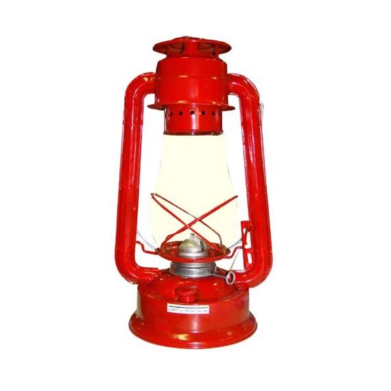 lampa petrolejová 30cm červená 785015