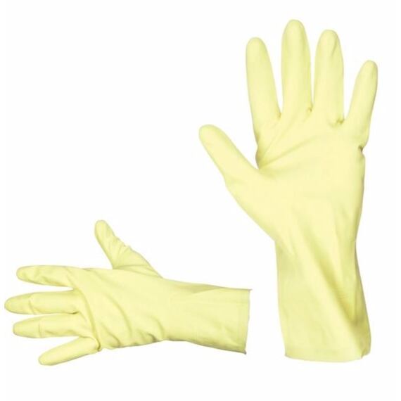 ČERVA rukavice STARLING 141113-04 latexové pro domácnost, velurová úprava, "XL"