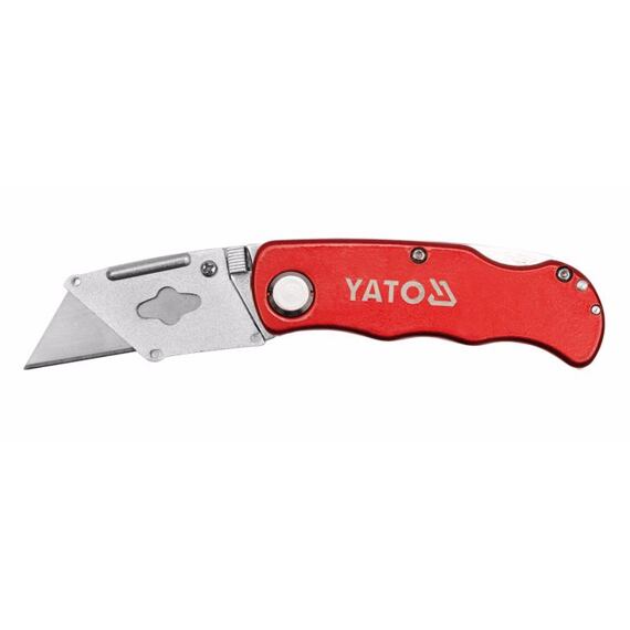 YATO nůž skládací 61*33mm + 5ks břitů YT-7532