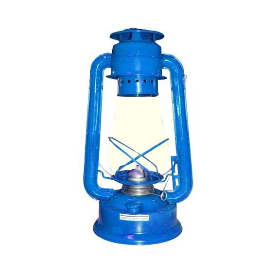 lampa petrolejová 30cm modrá 785013
