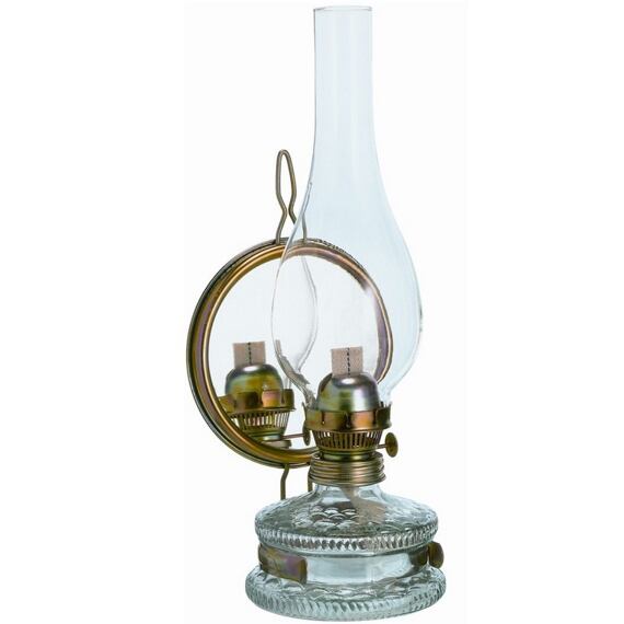 MARS lampa petrolejová zrcadlová s cylindrem 147/11" 35,3cm 0063