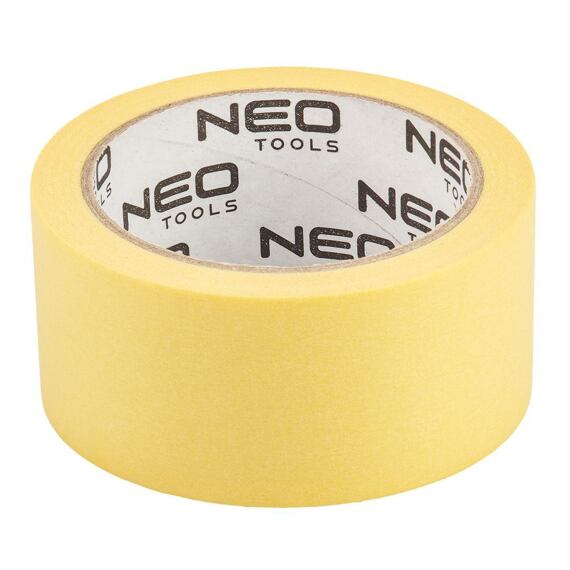 NEO páska maskovací malířská 48mm*40m, vhodná na venkovní použití, nezanechává lepidlo, žlutá 56-034