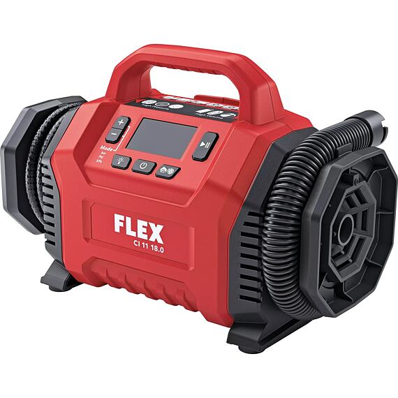 FLEX CI 11 18.0 aku kompresor 12/18V, max.tlak 11bar, 13l/min., příslušenství, 506648