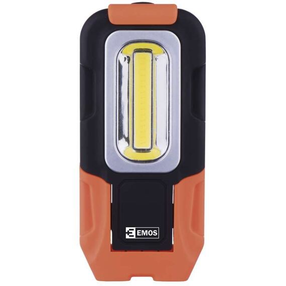 EMOS svítilna LED ABS materiál, COB LED + 3× LED, 3x AAA, 200 lm P3888