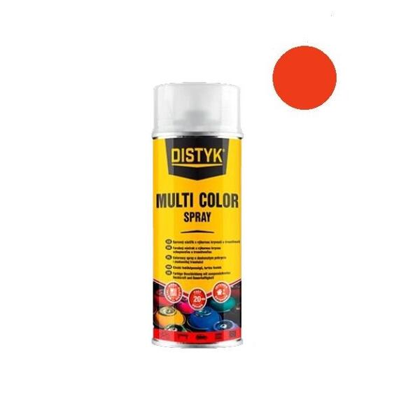 DISTYK Multi color spray 400ml RAL2004 oranžová pravá TP02004D