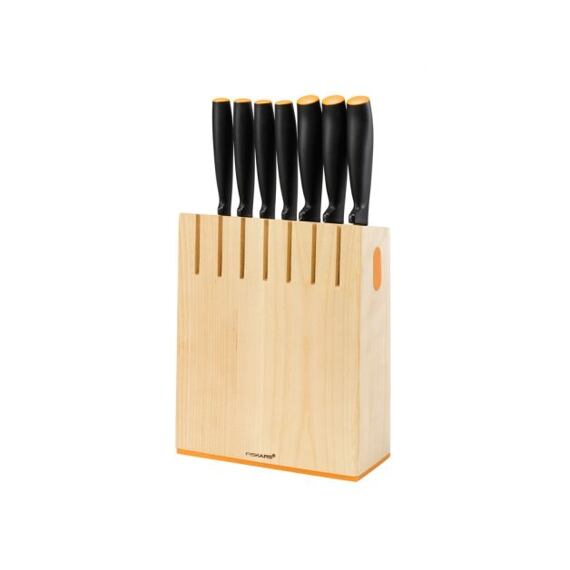FISKARS 1018781 set nožů FUNCTIONAL FORM 7ks v dřevěném bloku