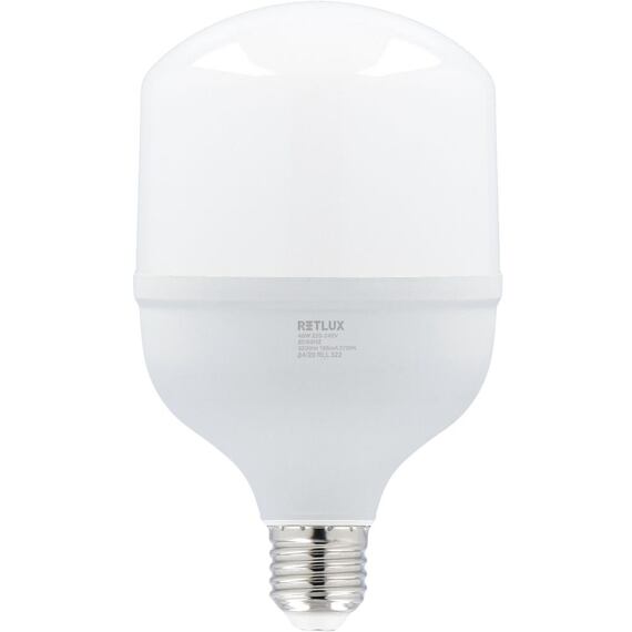 RETLUX RLL 322 LED žárovka výkonová 40W, E27, teplá bílá 3000K, 3200lm, 198*118mm