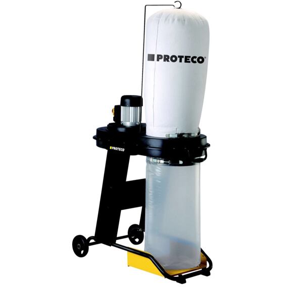 PROTECO OPT-550 odsavač pilin 550W, 1150m3/hod., podtlak 1600Pa, pytel 65l, hadice 2m/100mm