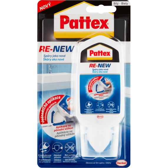 PATTEX Renew 80ml oživovač silikonových spár 2047475