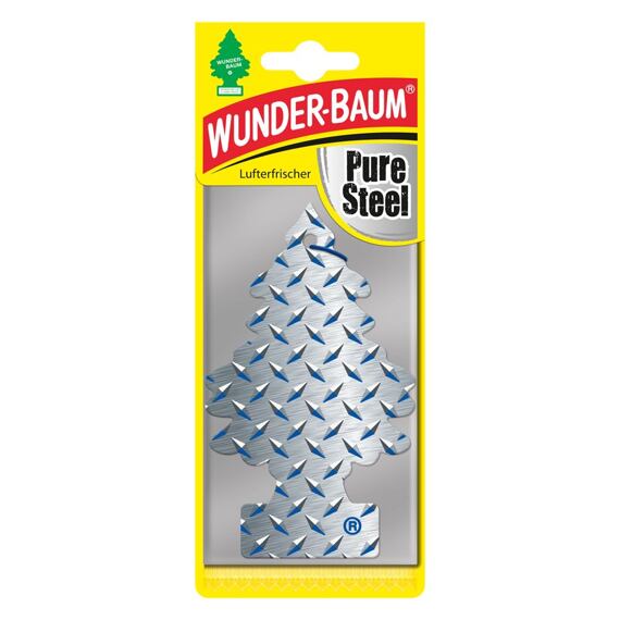 Wunder-baum vůně do auta Pure Steel WB-13100
