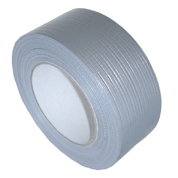 páska textilní 50mm*50m silně lepící šedá 4300029