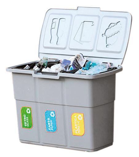 kontejner na tříděný odpad 3x Simply Clean