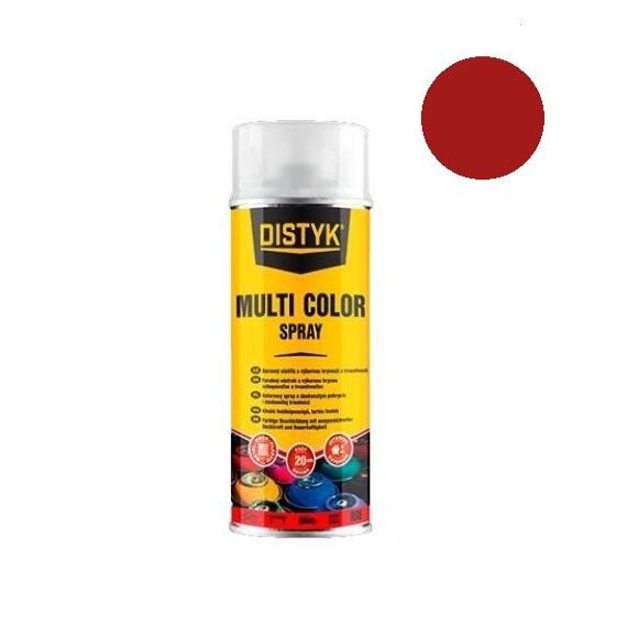 DISTYK Multi color spray 400ml RAL3002 karmínová červeň TP03002DEU
