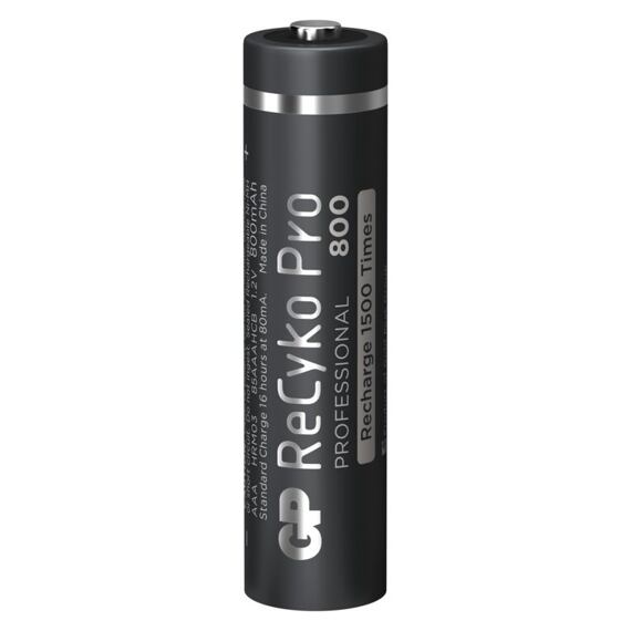 GP baterie nabíjecí ReCyko+ Pro Professional 800mAh, HR03 AAA mikrotužka, 1ks B2218V