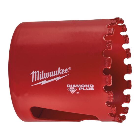 MILWAUKEE 49565640 vykružovací pila 44mm Diamond Plus, tvrdá dlažba, litina, vrtačka + úhlová bruska