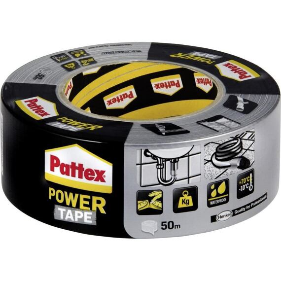 PATTEX páska Power Tape 50mm*50m stříbrná 813