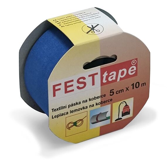 SCHULLER páska kobercová FEST, 48mm*10m, modrá